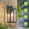 MAXvolador Outdoor Wall Sconce, Exterior Waterproof Wall Lantern Light Fixtures,