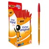 BIC Cristal Fine Ballpoint Pens - Red - Large Box