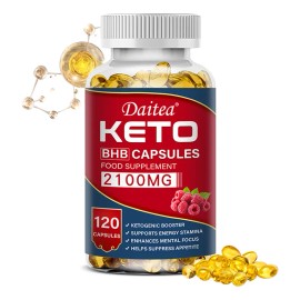 Cpsulas Daitea Ketone Bhb. 120 Cpsulas Sin Sabor                                                                                                      