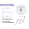 Lavender Satin Ribbon 1/4 inch X Continuous 50 Yards, Single