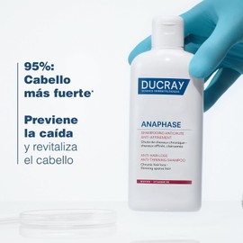 DUCRAY Anaphase Shampoo Anticaída y Afinamiento para Caída Crónica, Fortalece y revitaliza el cabello, 200ml