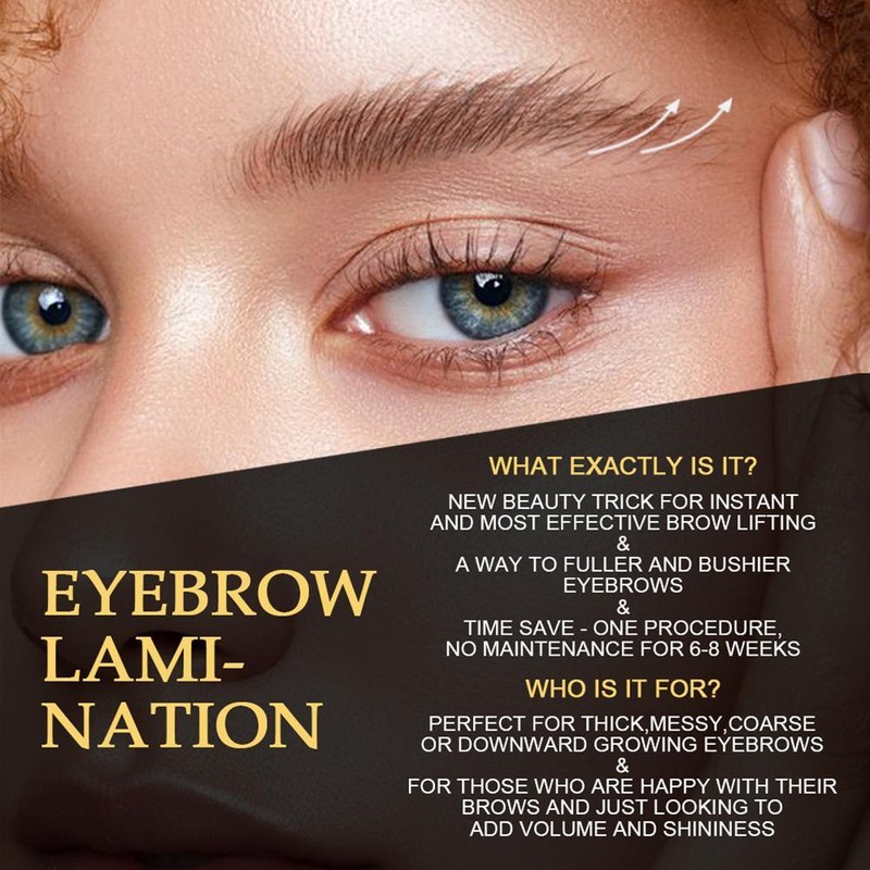 Brow Eyelash Lamination Kit 3D Effect Brow Lift Eyebrow Lifting