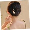 Baluue U Shaped Bowknot Hair Sticks French Twist Hair Forks