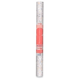 Con-Tact Brand Creative Covering Self-Adhesive Vinyl Drawer and Shelf Liner, Terrazzo Blush, 18" x 9'