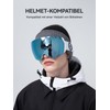 COPOZZ H2 Ski Goggles, Hyperbolic OTG Snow Goggles, Anti-Fog and
