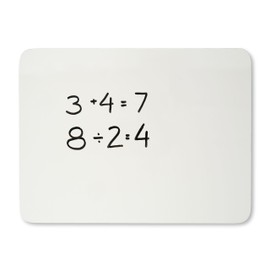 Charles Leonard Dry Erase Lapboard, 9 x 12 Inches, Masonite, One Sided, Plain White, 1 Each (35100)