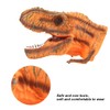 Soft Dinosaur Head Hand Puppet Kids Child Stories Role Play