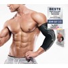 BLACKROX Elbow Bandage Comparison Winner, Tennis Elbow Bodybulding with Compression