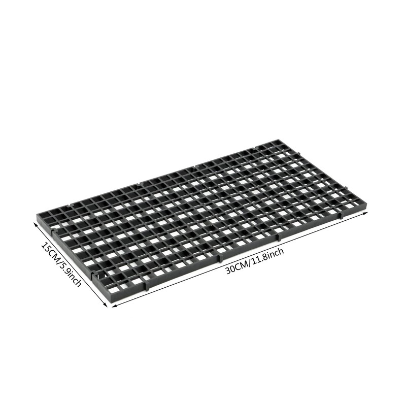 ALEGI Aquarium Plastic Grid Divider Tray Egg Crate,Grid Isolate Board