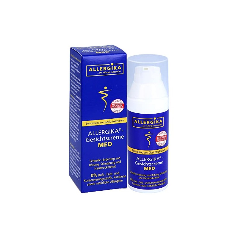 Allergika Face Cream MED, 50 ml Cream