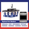 W10434452 Electric Range Dual Infinite Control Switch MDPA-W171-WPM, MDPA-W171-UNM Replacement