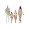 Matchable Family Hawaiian Wrap Dress, Lotus and Orchid, Girl, Size