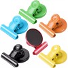 VNDUEEY 6 Pack Colorful Magnetic Clips for Whiteboard Refrigerator Magnets
