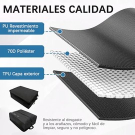 Bolsa de Vacío para Viaje, 2PCS 44L Bolsas al Aspiradora para Equipaje Viaje, para Veliz y Mochila Mano, Bolsa Reutilizable para Ahorro de Espacio,...