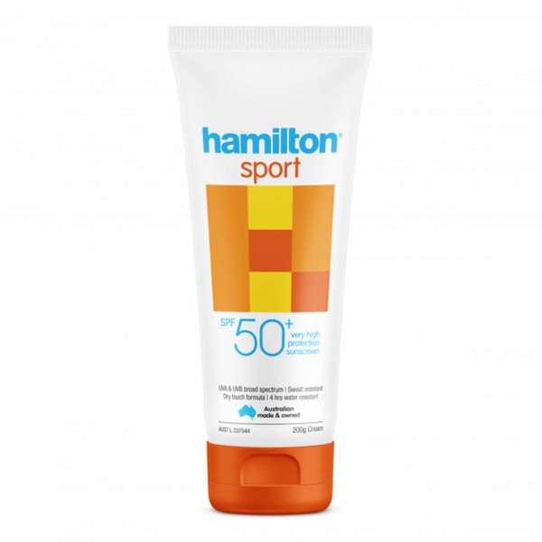 Hamilton Sport SPF 50+ Cream 200g