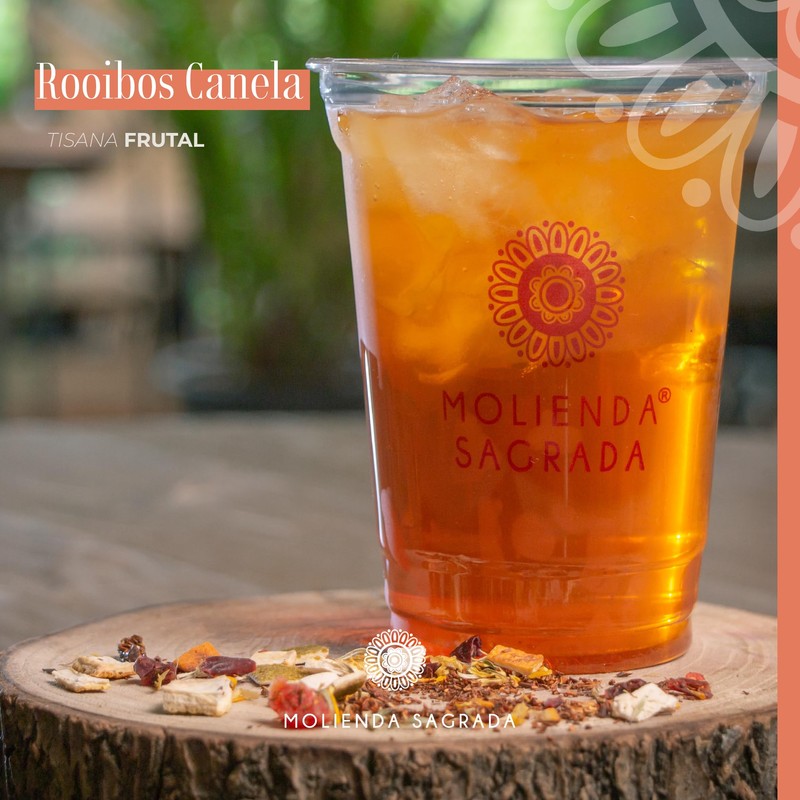 Molienda Sagrada Tisana Rooibos Canela/Infusión Herbal / 45 sachets biodegradables
