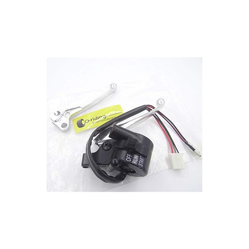 Co-riding Startgoodluck Throttle Housing Kill Switch Control Brake Levers Assembly