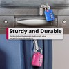 Fosmon TSA Approved Locks for Luggage. Suitcase Locks with Open