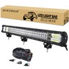 AUXTINGS 28 inch 396W LED Light Bar Triple Row Spot