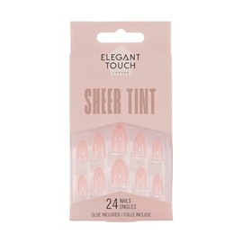 Elegant Touch Sheer Tint Satin Slippers