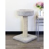 New Cat Condos Cat Scratching Post with Sleeping Perch