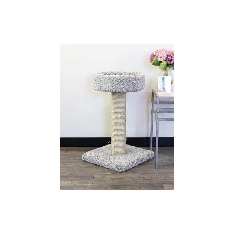 New Cat Condos Cat Scratching Post with Sleeping Perch