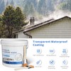 Xmntdo Transparent Waterproof Coating 175 Oz (5 KG), Invisible Waterproof