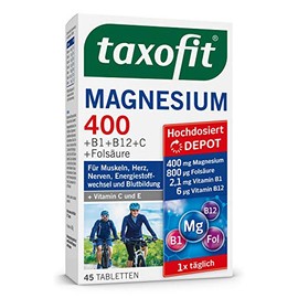 Taxofit Magnesium 400, Pack of 45