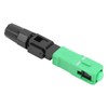 50Pcs Fiber Optic Fast Connector Adapter SC/APCC for Optical Fiber
