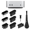 AILOVETECK Dust Plug Cover Kit for Mac mini M4/M4 pro,