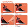 CuteHome 4 Pairs Mens Trainer Toe Caps Anti Wrinkle Shoe