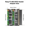 For Rasp Pi 400 GPIO Header Adapter AYWHP 400 GPIO
