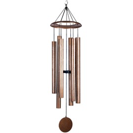 LACHIKA 44 Inch Wind Chimes for Outside Deep Tone Sound Like Church Bell Rings Memorial Mother Day Copper Vein 1pcs Thickness of Tube is 2.8mm Taiwan Made