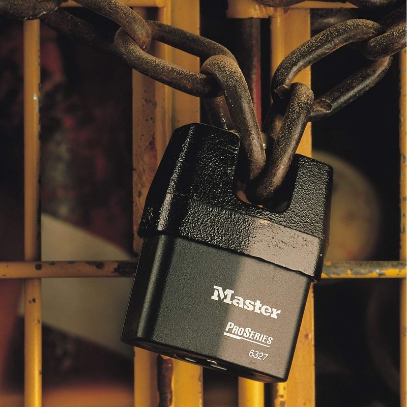 MASTER LOCK Heavy Duty Weatherproof Padlock [CEN Insurance Approved] [Closed