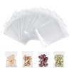 AiQInu Sacchetti Plastica 6 x 8 cm, 100 Pezzi Sacchetti