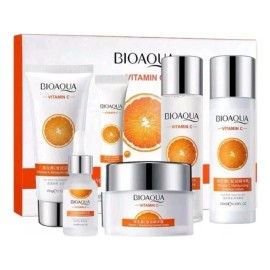 Kit Vitamina C Bioaqua Facial Aclarante Hidratante 6 Piezas