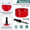 Yeepeo Hole Saw 40 mm, Universal HSS M42 Bi-Metal Hole