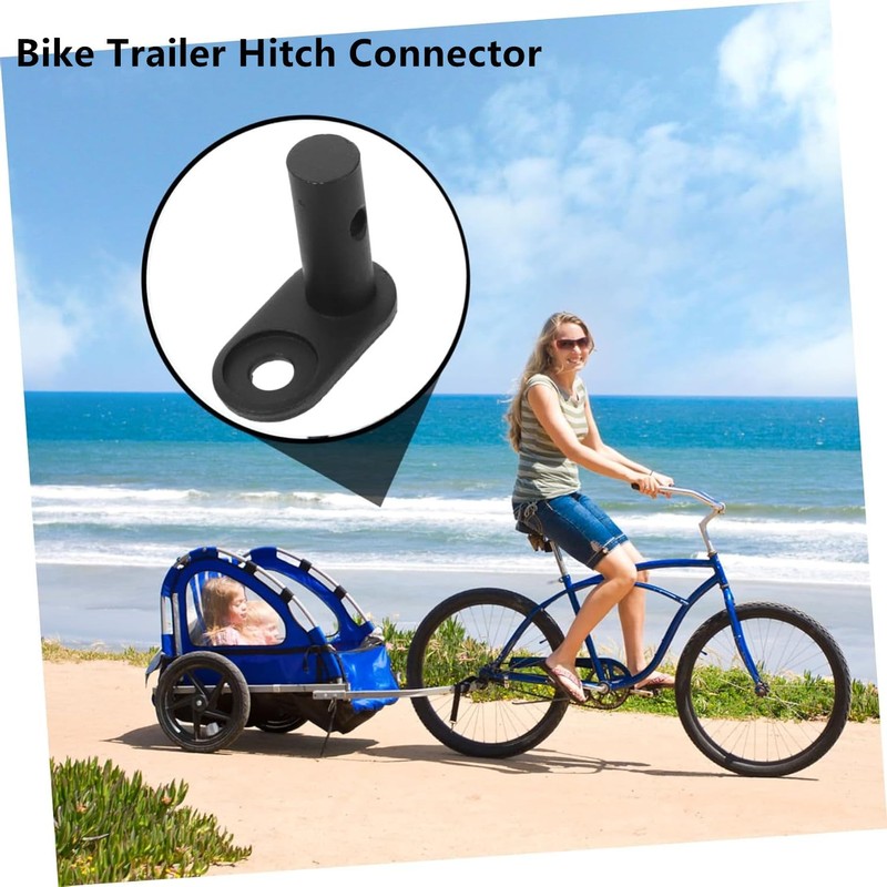 Bike Trailer Hitch Connector Cycling Adapter Accessories, Trailer Hitch Attachment