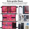 Wheelchair Organiser Storage Bag, Double Sided Armrest Bag with Cup