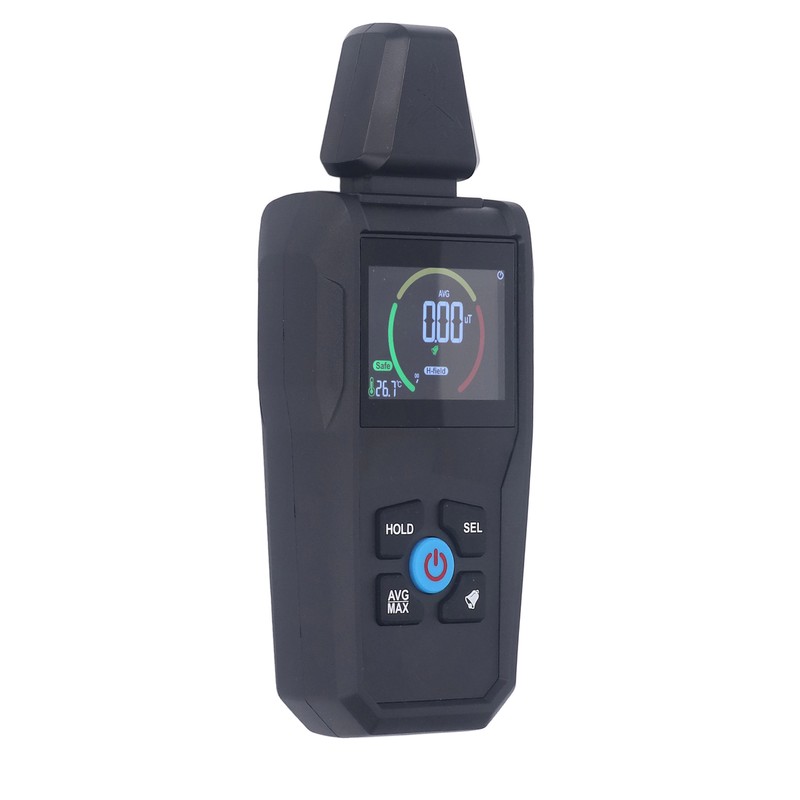 EMF Meter High Accuracy Sound Light Alarm LCD Backlit Display