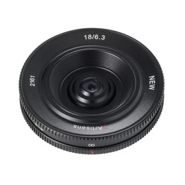 7Artisans 18mm F6.3 II Micro Four Thirds Black Body Cap Lens