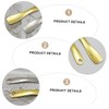 FOMIYES 4pcs Eye Cream and Makeup Spoon Facial Mask Applicators