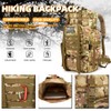 Bkcmy 45L Hiking Backpack Waterproof Travel Backpack Lightweight Outdoor Daypack