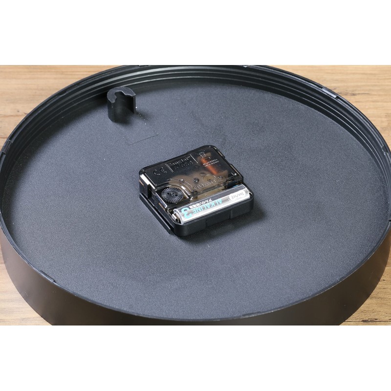 Fuji Boeki Wall Clock, Width 9.8 x Depth 1.6 x