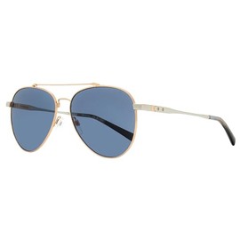 Shinola Flexon Pilot Sunglasses SH2101SL 781 Gold/Silver 60mm