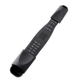 M&c Dual Sided Adjustable Measuring Spoon - Metering Spoon with Leveler in Gram & ML- For Dry or Liquid Ingredients, Baking, Cooking, Powder, Spices - Black 1pc