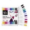 MONT MARTE Fabric Pens Set – 12 pieces – Textile