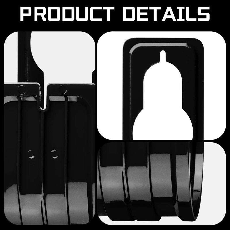 Lotsdonxia Expanding Hose Holder – Garden Hose Storage Plastic Holder,