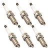 Torchbeam Spark Plug LFR5AIX-11 O34469 6Pack Compatible with 1500, 2500,