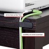 LABEL THE CABLE Selbstklebende Kabelhalter mit Klettverschluss für das Perfekte